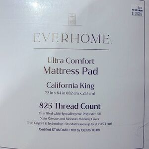 Unopened California King Mattress cover